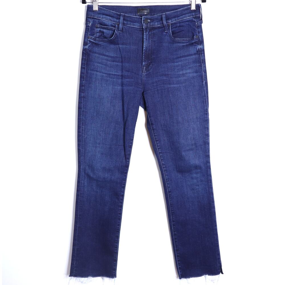 MOTHER Indigo Ankle Crop Jeans